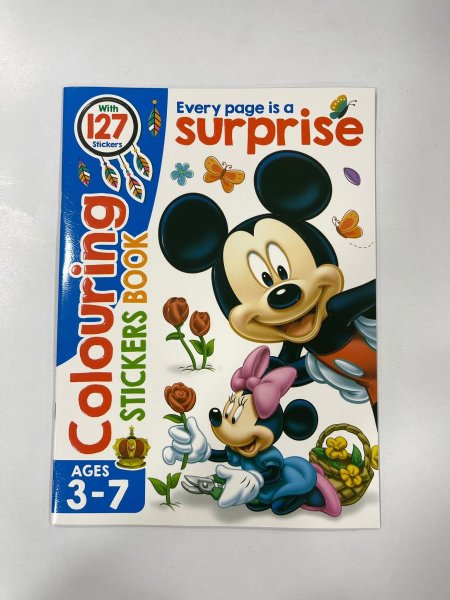 دفتر تلوين ميكي وميني مااوس